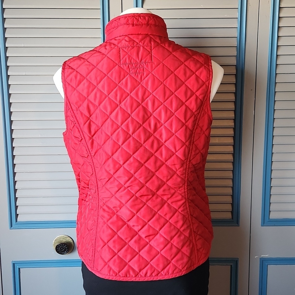 Van Heusen Red Quilted Vest - Picture 9 of 14
